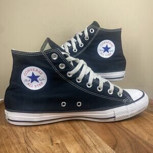 Converse Chuck Taylor All Star Mens Black And White Size 9.5 High Top Shoes